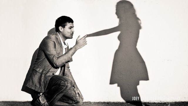 Silhouette and Shadow Engagement Photos Desktop Image